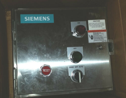 14DSF32AF Size 1 Starter w/ Stainless Enclosure Motor Starter Siemens **NEW**