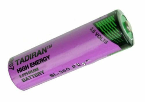 2 x 3.6V SL-360 PLC/TL-5903 2.4Ah Battery 6ES7971-0BA00 for Siemens S7-400 PLC