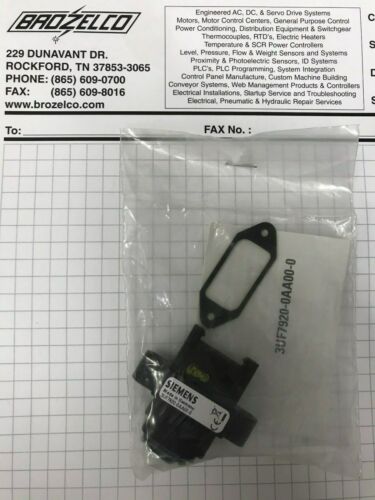 SIEMENS 3UF79200AA000 Door adapter for bringing out only the system interface