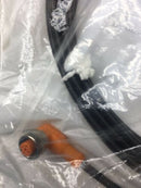 NEW IFM EFFECTOR EVC005 M12 90 DEGREE CORDSET 4 PIN 5M LENGTH ADOAH040MSS0005H04