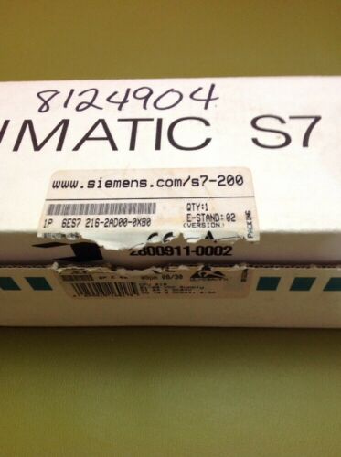 Siemens S7 CPU Module Controller 6ES7 216-2AD00-0XB0 New In Box