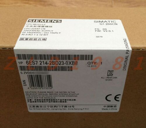 ONE NEW- Siemens 6ES7 214-2BD23-0XB0