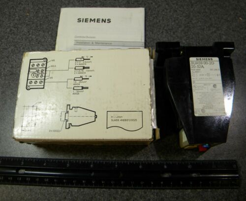 Siemens 3UA59-00-2D Over load Relay 20 to 32 amps NEW in BOX