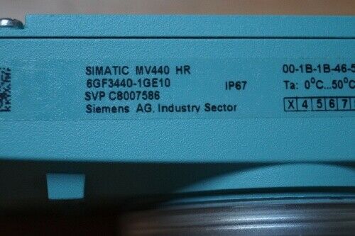 Siemens 6GF3440-1GE10 Simatic Mv440 Hr 6gf3440-8da11