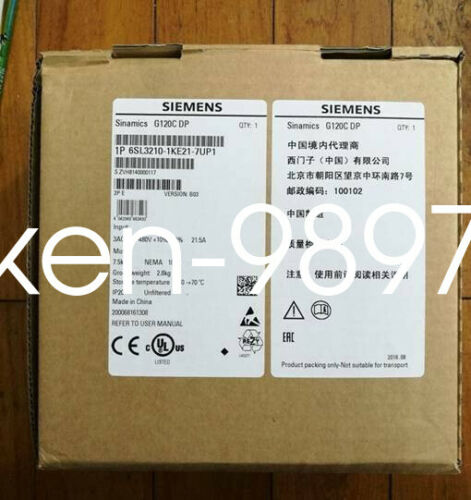 1PC NEW Siemens 6SL3210-1KE21-7UP1