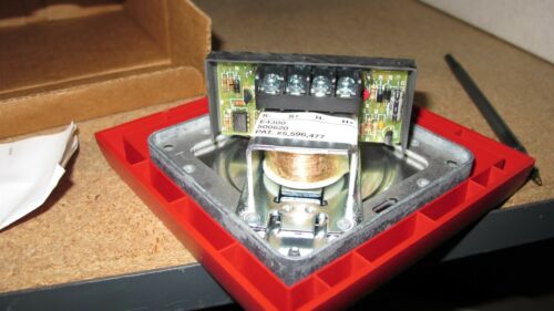 SIEMENS U-HN HORN 500-696512 21-30VDC,RED NEW IN BOX