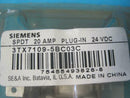 NEW LOT OF 3 SIEMENS PLUG-IN RELAY BASIC 8PIN SQUARE BASE 20A 24VDC 3TX7109-5BC