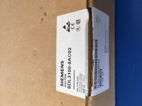 SIEMENS 6DL3100-8AA ADD 7 - AddFEM MODULE W/ PROFIBUS DP COMMUNICATION - NEW