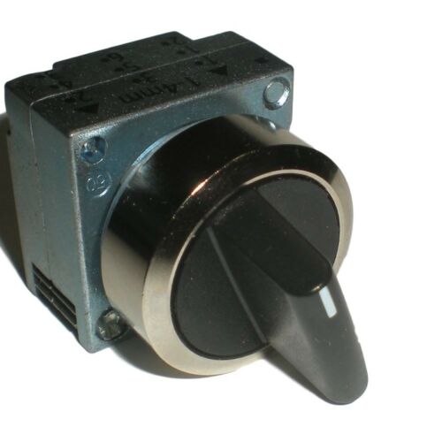 3SB3500-2KA11, Siemens, 22Mm Metal Round Actuator Knob, O-I, Maintained