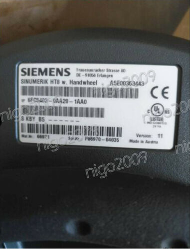 1PC SIEMENS SINUMERIK HT 8 6FC5403-0AA20-1AA0 HAND-HELD DEVICE New in Box