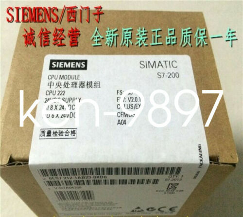 New In Box Siemens 6ES7 212-1AB23-0XB0 6ES7212-1AB23-0XB0 #019
