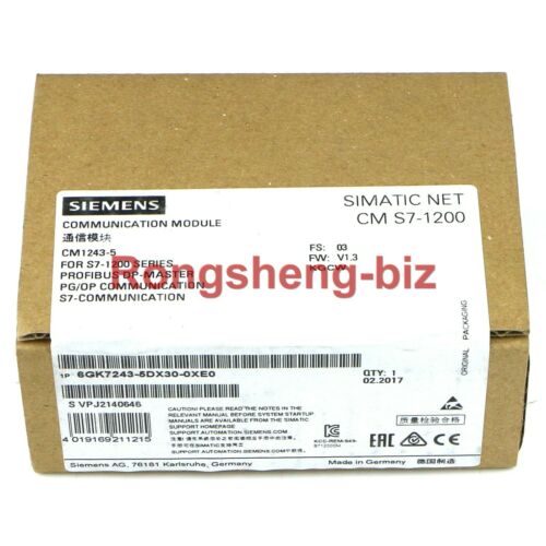 1PC New Siemens 6GK7243-5DX30-0XE0 Communication Module