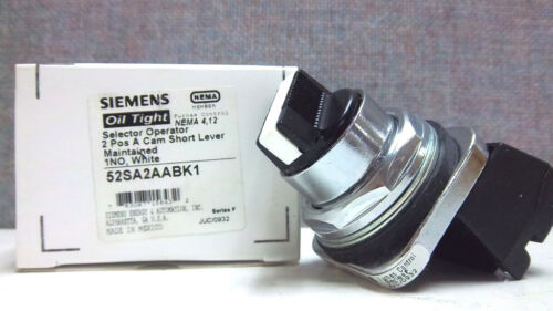FURNAS SIEMENS SWITCH 52SA2AABK1 SER. F NEW 52SA2AABK1