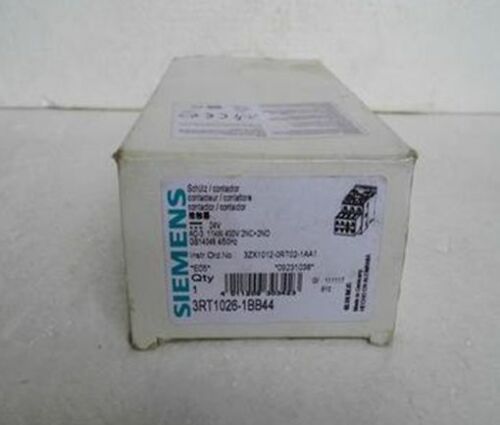 1PC Brand New SIEMENS contactor 3RT1026-1BB44