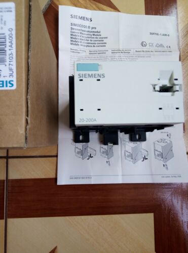 SIEMENS 3UF7103-1AA00-0 SIMOCODE PRO MODULE 200А