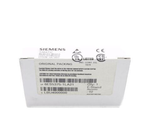 SIEMENS 6ES5375-1LA21 (16K) NSFS