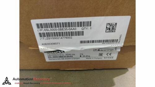 SIEMENS 6SL3000-0BE35-0AA0, LINE FILTER, 380-480 VOLTS, 3AC, 50/60HZ, NE