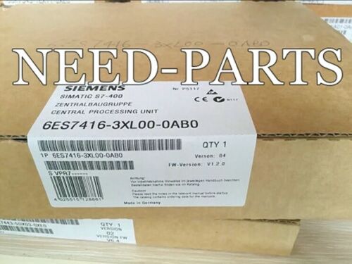 1PC New Siemens 6ES7 416-3XL00-0AB0