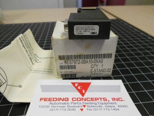 SIEMENS 6ES7 972-0BA10-0XA0 / 6ES7972-0BA10-0XA0, SIMATIC DP BUS connector -NEW