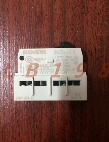 ONE NEW- Siemens contactos del interruptor 3RV1901-1E