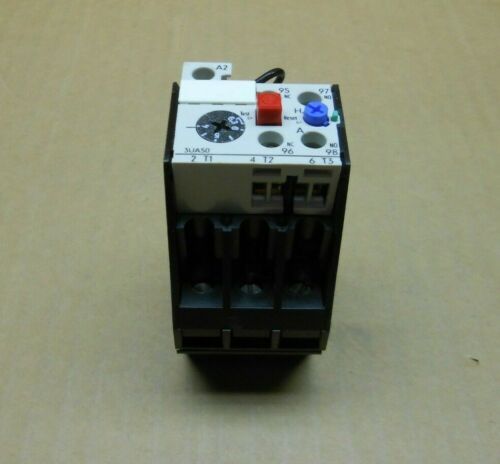 1 NIB SIEMENS 3UA5000-1G 3UA50001G SOLID STATE OVERLOAD RELAY 4-6.3AMP ON/OFF