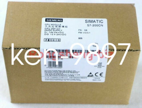 One New SIEMENS 6ES7 214-1AD23-0XB8 PLC CPU 224 6ES7214-1AD23-0XB8