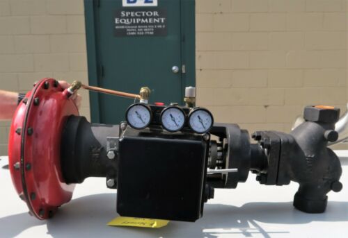 LESLIE 1 ½â€?DDLO-2 CONTROL VALVE 316 TRIM WITH SIEMENS 760 POSITIONER NEW NO-BOX