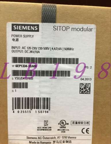 ONE NEW SIEMENS 6EP1334-3BA00
