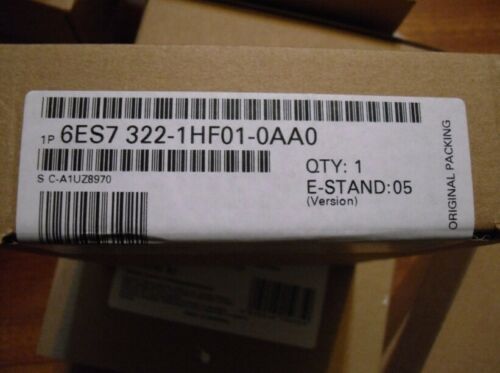 Brand New Siemens 6ES7322-1HF01-0AA0 6ES7 322-1HF01-0AA0 Digital Output SM 322