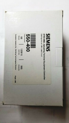 NEW in Box 550-400 Siemens TEC Controller - Cooling Only