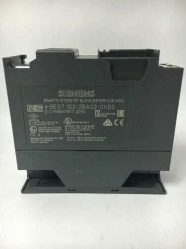 Siemens Simatic ET 200M Modular IO Station S7 ET200 6ES7-153-2BA02-0