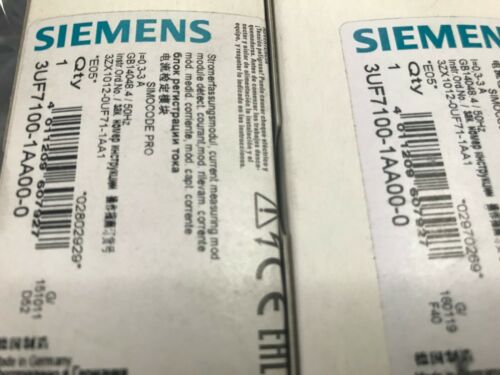 SIEMENS 3UF7100-1AA00-0, CURRENT MEASURING MODULES.