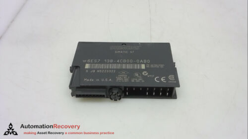 SIEMENS 6ES7 138-4CB00-0AB0 , SIMATIC DP POWER MODULE ET200S, NEW
