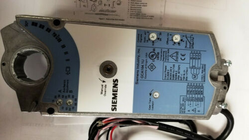 NIB Siemens GCA164.1U OpenAir Electronic Damper Actuator 24V