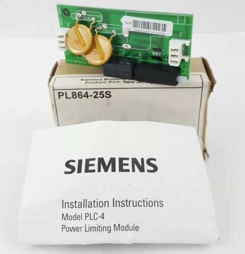 SIEMENS CERBERUS PL864-25S 500-893761 FIRE ALARM POWER LIMITING MODULE