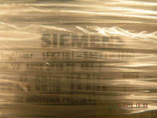 NEW SIEMENS 1FK7101-5AC71-1EG3 SERVO MOTOR NIB 3 PHASE