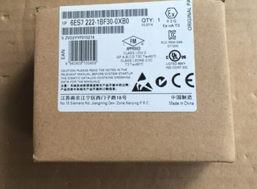 1 PC NEW SIEMENS SM1222 6ES7222-1BF30-0XB0 PLC