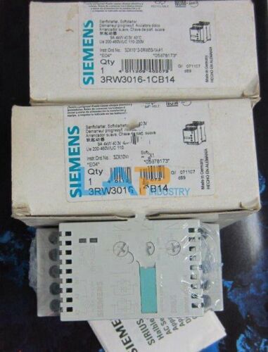 1PC New For SIEMENS Motor Starter 3RW3016-1CB14 #ZY