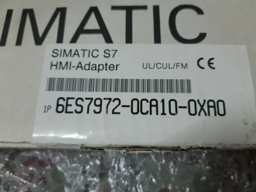 SIEMENS 6ES7972-0CA10-0XA0 6ES79720CA100XA0 ADAPTER HMI RS232/3964