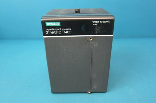 TI SIEMENS TI405-I0EX SIMATIC 405 SERIES EXPANSION I/O MODULE W/AC P.S.