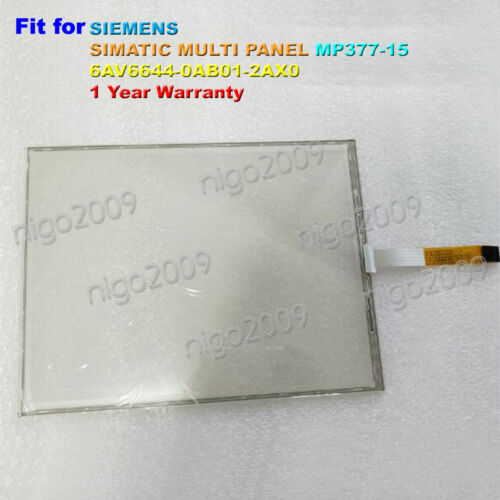 for SIEMENS MP377-15 6AV6644-0AB01-2AX0 Touch Screen Glass 6AV6 644-0AB01-2AX0