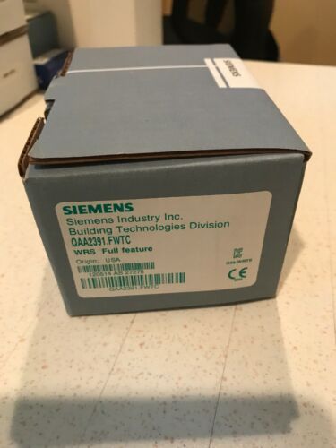 SIEMENS QAA2391.FWTC / QAA2391FWTC Talon Wall Sensor New In Box w/Free Shipping