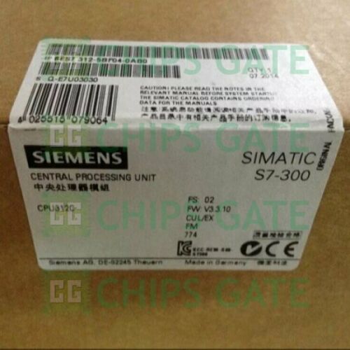 1PCS New Siemens 6ES7 312-5BF04-0AB0 CPU Module Fast Ship