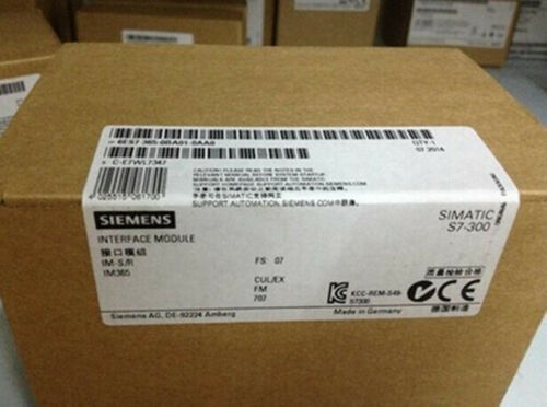 1PC New Siemens PLC 6ES7 365-0BA01-0AA0