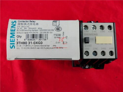 1pcs New Siemens 3TH8031-0XG0 AC36V