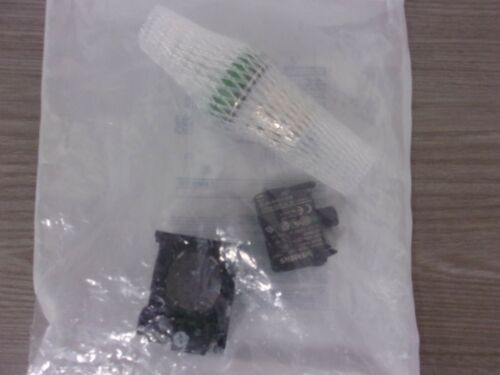 SIEMENS, 3SU1153-6AA40-1AA0,PL, 22MM RD,GRN,LENS, W/HOLDER & LED MOD,