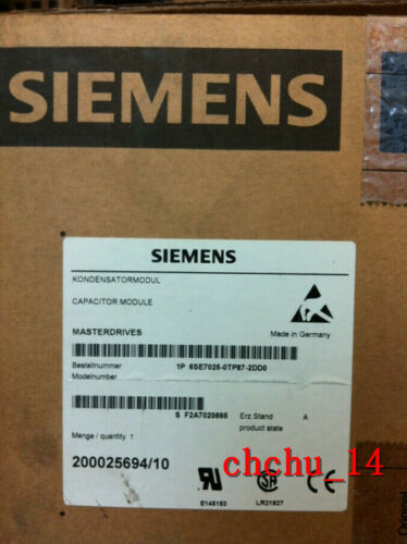 Siemens 6SE7025-0TP87-2DD0 6SE7 025-0TP87-2DD0 Brand new and sealed #05