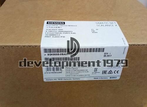 NEW Siemens SCALANCE X005 6GK5005-0BA10-1AA3