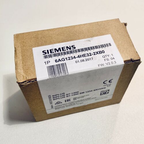 *New Siemens SIPLUS S7-1200 SM 1234 4AI/2AQ 6AG1234-4HE32-2XB0 PLC DCS IO Module