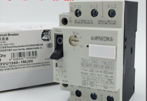 1PC New Siemens3VU1340-1NL00 Motor Protection Circuit Breaker 8-13A